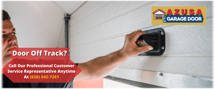 Garage Door Off Track in Azusa, CA?